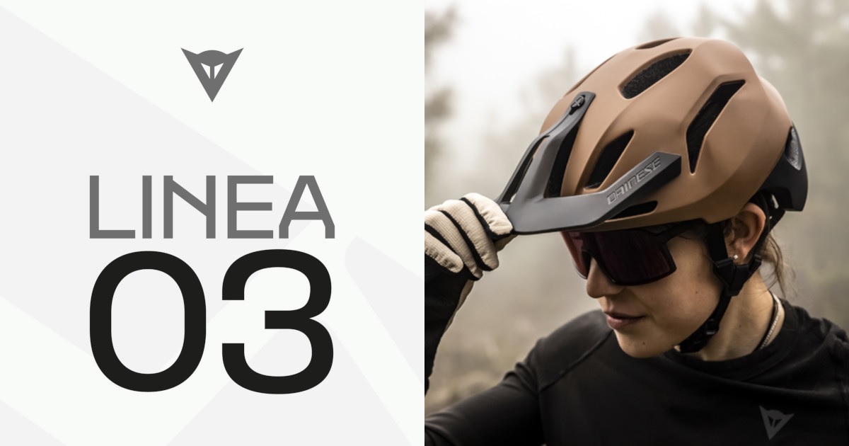 Dainese | ハーフシェルMTBヘルメット LINEA 03 が入荷しました！