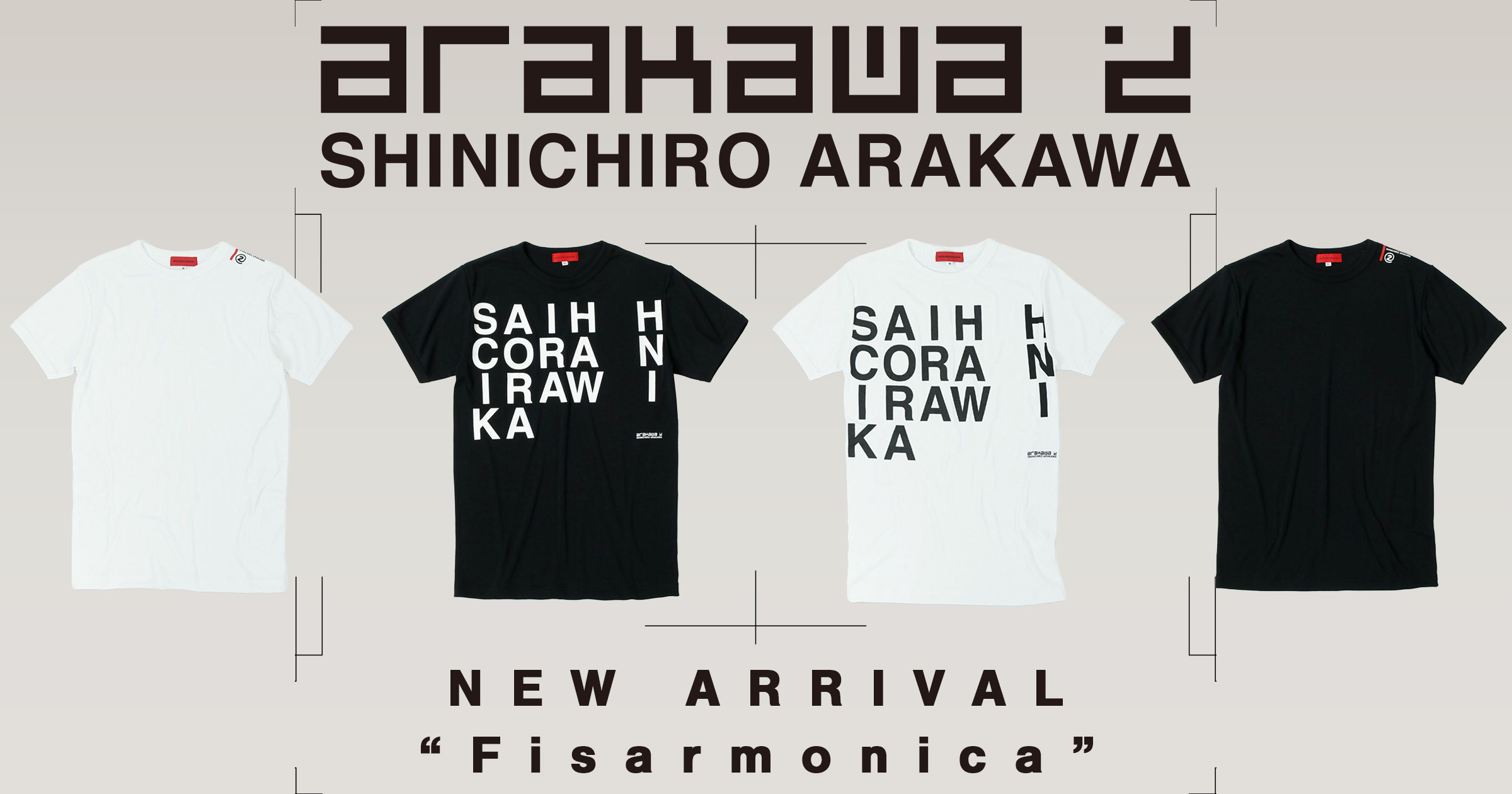 SHINICHIRO ARAKAWA | 新作Tシャツが入荷しました。 | Motorimoda